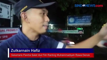 Gunakan Lapangan Sekolah, Muhammadiyah Depok Gelar Salat Idul Fitri