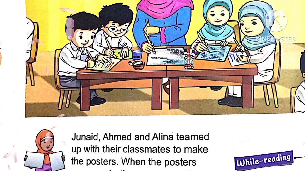 good manners unit 7 afaq sun series class 2 English book