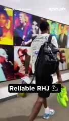 LOOK: Rondae Hollis-Jefferson arrives early to prep for what-could-be a championship game for TNT