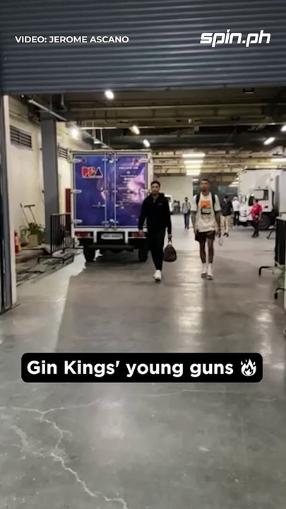 Jamie Malonzo, Jeremiah Gray arrive together for PBA Finals Game 6