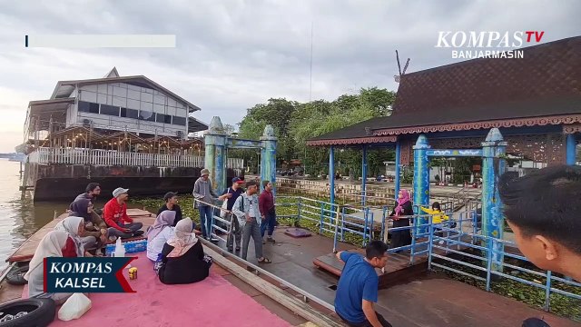Wisata Susur Sungai ke Jembatan Gantung Pulau Bromo, Nikmati Senja di Atas Sungai Menunggu Berbuka