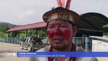 Indígenas armados bloquean ruta en Amazonía peruana por asesinato de su líder