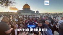 Millones de musulmanes celebran el Aid al-Fitr, el fin del ayuno del Ramadán