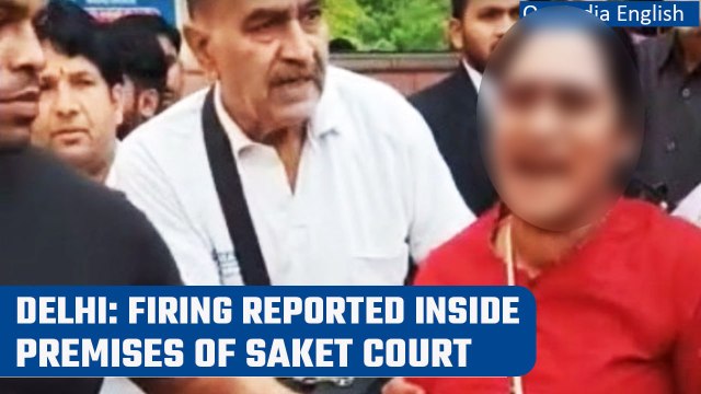 Delhi Saket Court: Woman and lawyer injured in firing on Saket court premises | Oneindia News