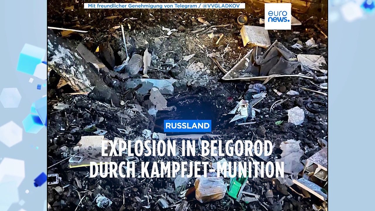 Orientierung verloren? Russischer Kampfjet 'bombardiert' Straßenkreuzung