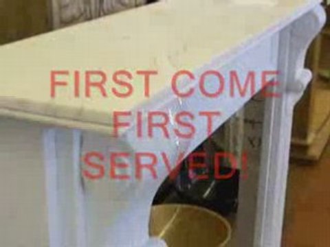 Fireplace Mantels - Hand carved marble #102