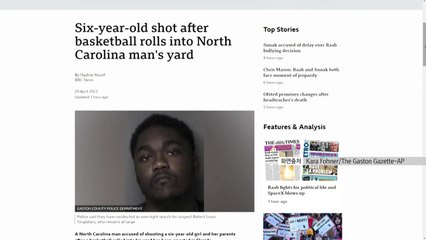 美 이번엔 6살 총에 맞아...이웃 마당에 공 주우러 갔다 '봉변' / YTN