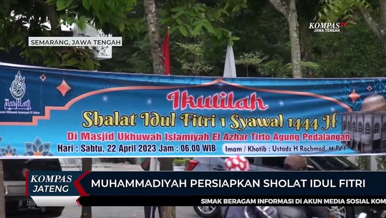 Muhammadiyah Persiapkan Salat Idul Fitri