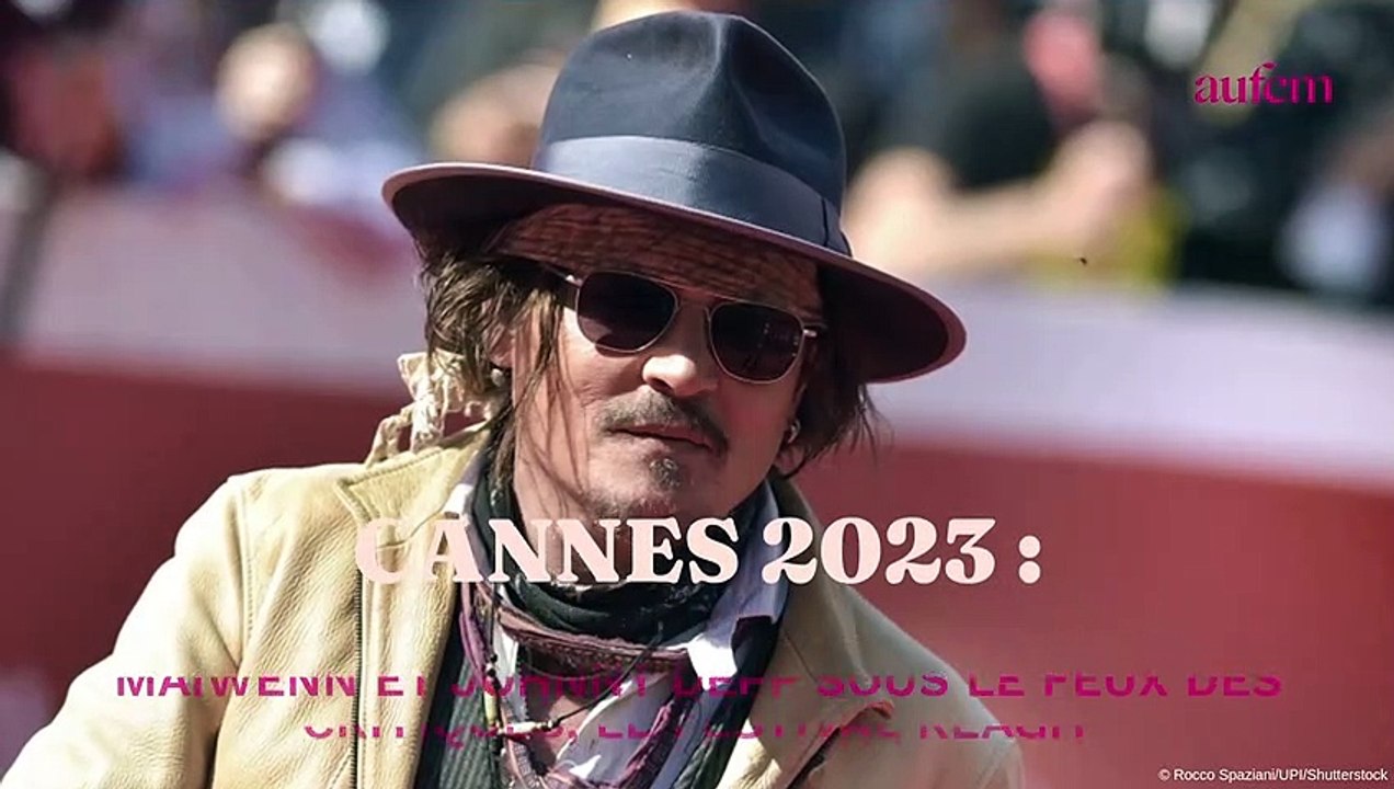 Cannes 2023 : Maïwenn et Johnny Depp sous le fe...