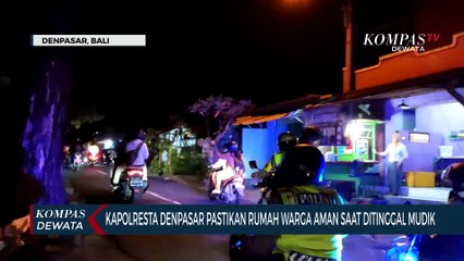 Patroli Rumah Kosong Saat Ditinggal Pemudik