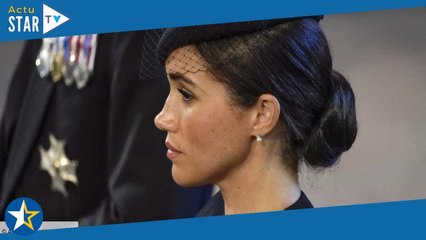 Meghan Markle traumatisée par les obsèques d’Elizabeth II : la vraie raison de son absence au couron