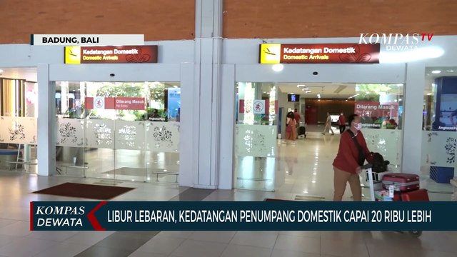 Libur Lebaran, Kedatangan Domestik Bandara Ngurah Rai Meningkat