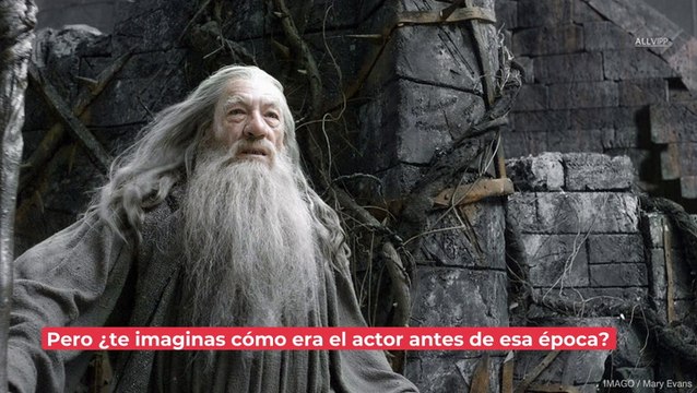 Sir Ian McKellen: ¡el actor de 'El Hobbit' era muy guapo en su juventud!