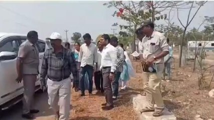 వనపర్తి: చెట్లకు నీళ్లు పట్టిన కలెక్టర్..!