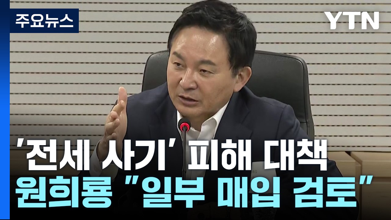 정부, 전세사기 주택 일부 매입 검토...저리 대출도 곧 시작 / YTN
