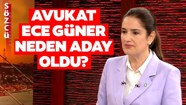 İYİ Parti Vekil Adayı Avukat Ece Güner Neden Aday Olduğunu Sözcü TV'de Açıkladı