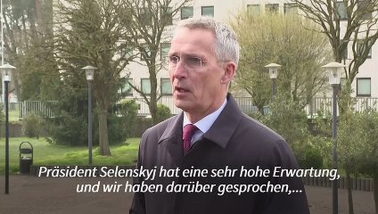Stoltenberg fordert Sicherheitsgarantie für die Ukraine vor Ramstein-Treffen ✈️