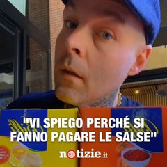 “Vi spiego perché facciamo pagare le salse”