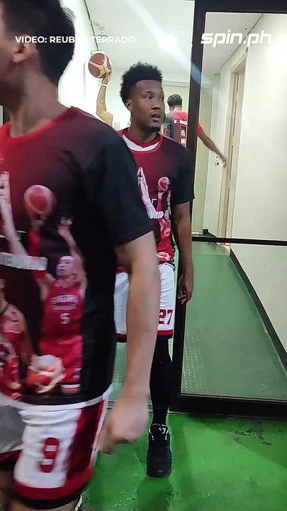 Justin Brownlee in playing uniform for Game 6 