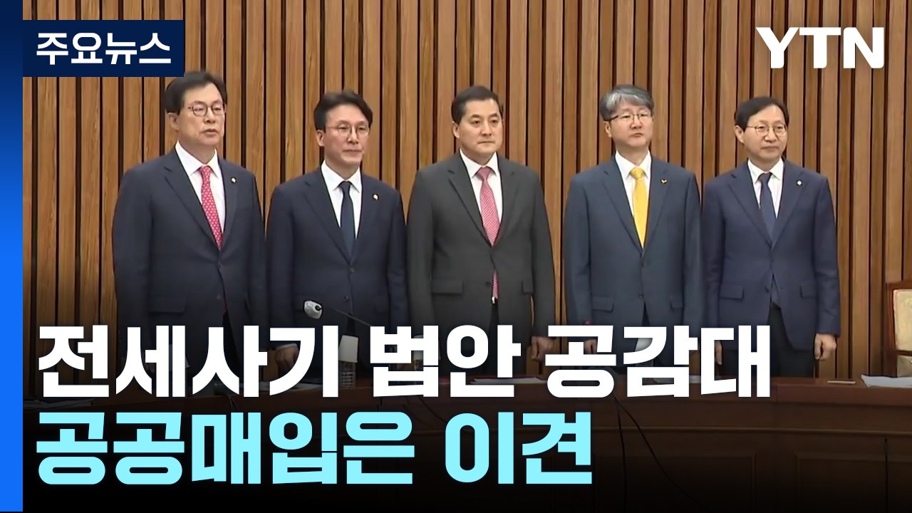 여야 '전세사기 법안' 처리 공감대...공공매입은 이견 / YTN