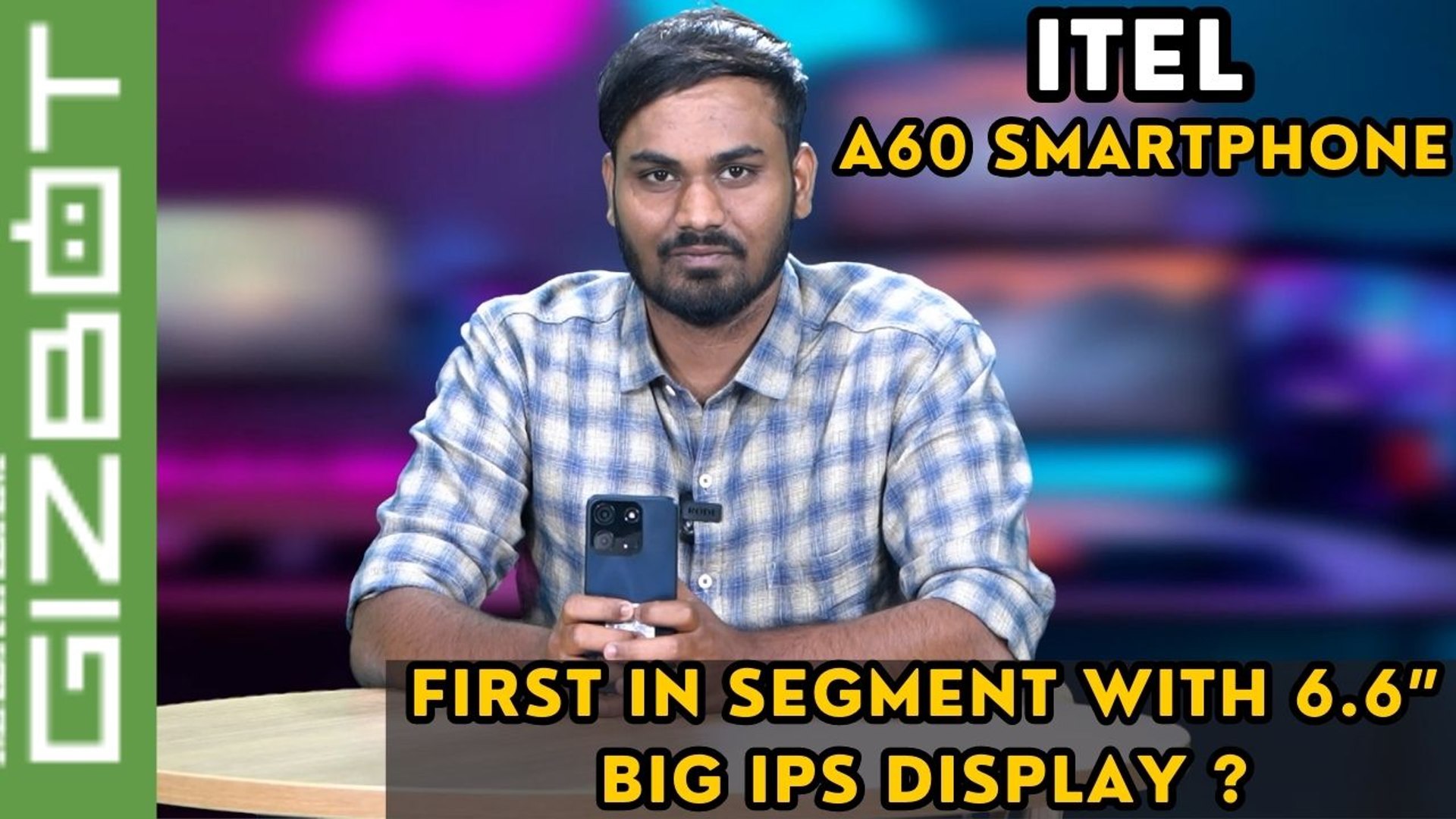 Itel A60 Smartphone TAMIL Review | Santosh Elumalai