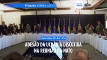 Reunião da NATO vai abordar o pedido de adesão da Ucrânia