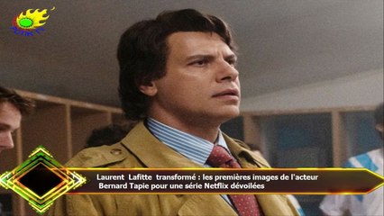 Laurent Lafitte transformé : les premières images de l'acteur  Bernard Tapie pour une série Netflix