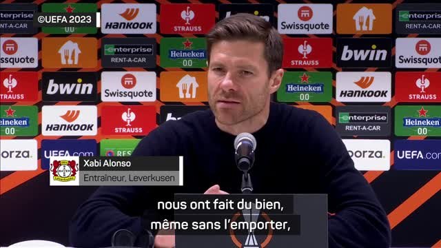 Quarts - Xabi Alonso : Nous voulons aller à fond en Bundesliga et en Europe