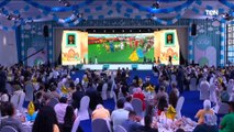 الليلة عيد.. حمادة هلال عمل جو رائع  أثناء احتفالية الرئيس السيسي بعيد الفطر مع أبناء الشهداء