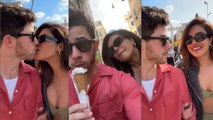Priyanka Chopra और Nick Jonas का बीच Rome की सड़कों पर किया Kiss, Romantic Video हुआ Viral! FilmiBeat