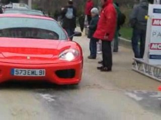 Ferrari Challenge Stradale départ video