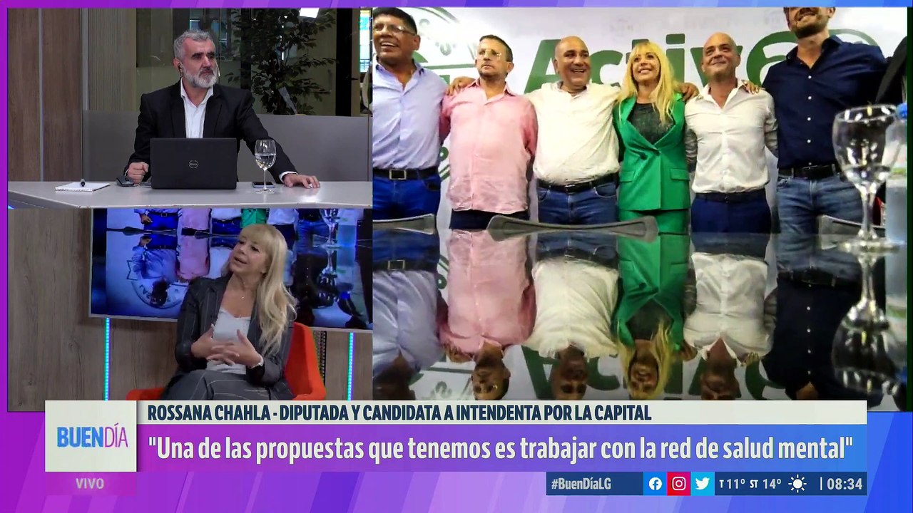 Rossana Chahla: "en 180 días quiero demostrar que se pueden hacer bien las cosas"