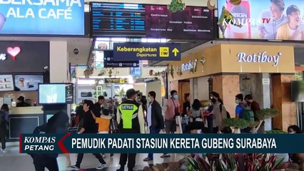 Jelang Hari Raya Idulfitri Bandara Soetta Masih Dipadati Pemudik | 21 April 2023