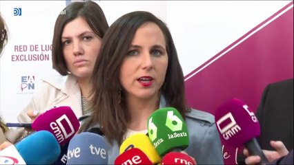 Belarra señala al PSOE por pactar con el PP la reforma de la ley del 'sólo sí es sí'