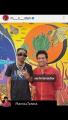 MC stand and Sachin Tendulkar meet #manjaltanna #mcstand  #sachintendulkar
