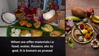 Why SWEETS are served as Prasad?