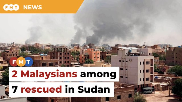 Malaysian embassy staff in Sudan rescue 7 from danger