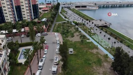 Bayramda tatilcilerin gözdesi karavanlar oldu