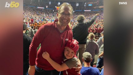 Dad Surprises Son With Tickets To Arkansas Razorbacks Game