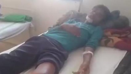 सीधी: बाइक चालक दुर्घटना का हुआ शिकार, युवक का चल रहा ईलाज