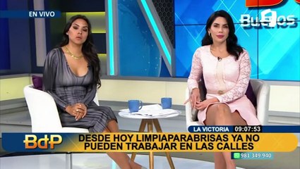 Operativo en La Victoria: Desde hoy limpiaparabrisas ya no pueden trabajar en las calles