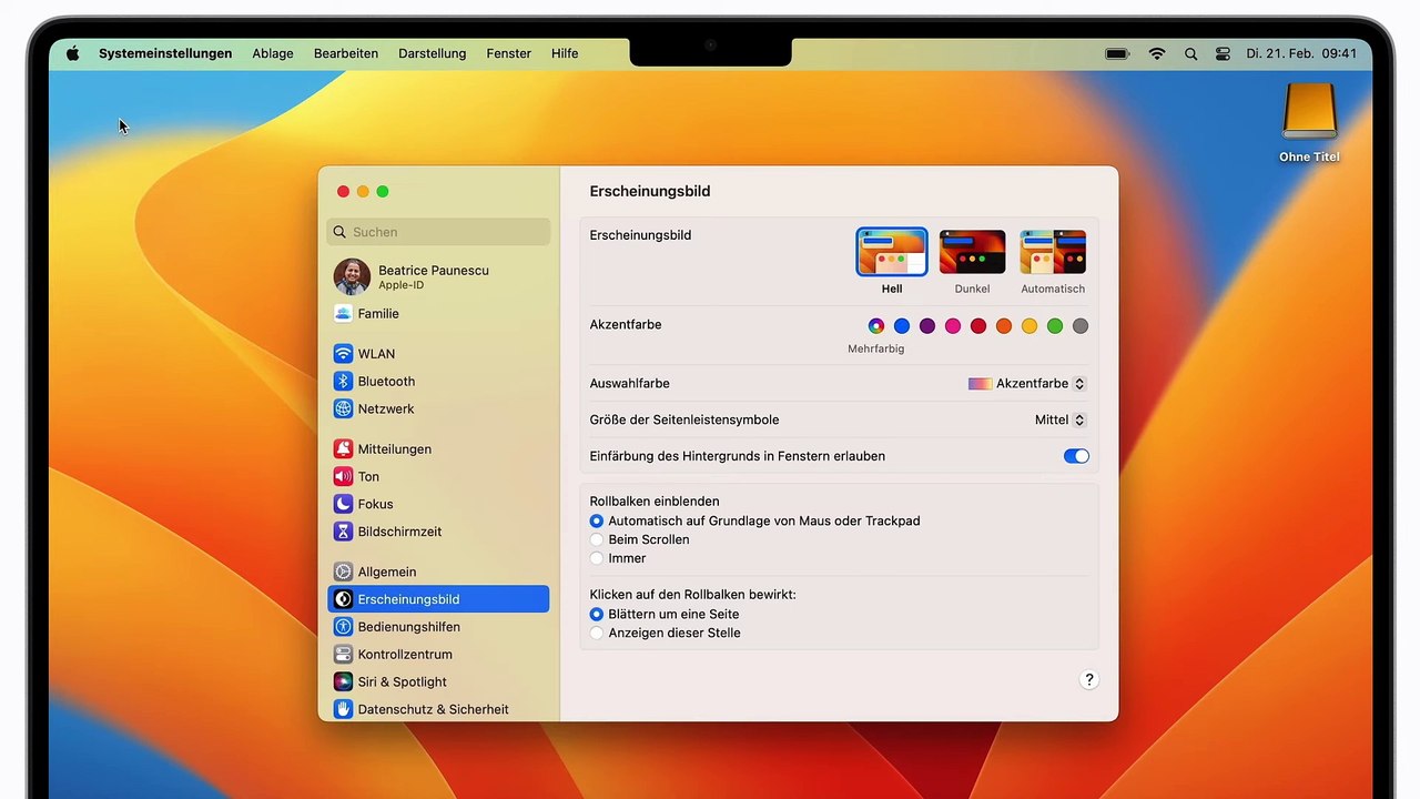 Macos ventura - erstellen ein backup vom mac mit time machine