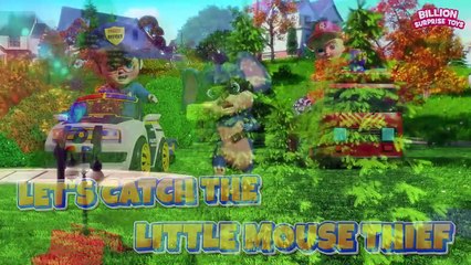 Let’s Catch the Mouse Thief Together _ Rescue Car Cartoon for Kids