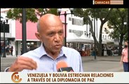 Venezolanos respaldan las relaciones bilaterales y productivas entre Venezuela y Bolivia