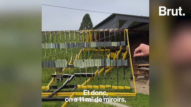 Pendant ce temps-là… – Boulanger, il utilise un four solaire pour cuire son pain