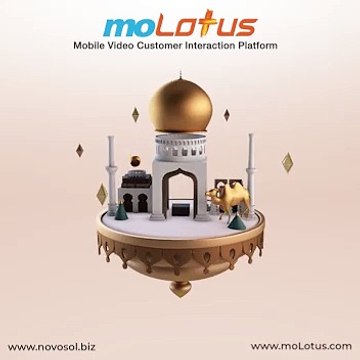 moLotus mobile video customer interaction platform wishes you Eid Mubarak
