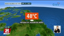 Pinakamataas na heat index ngayong araw, umabot sa 48°C; Asahan daw ang mas mainit pang panahon sa mga susunod na araw ─ PAGASA | 24 Oras