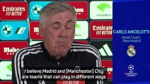 Nothing has changed at City, just their striker - Ancelotti