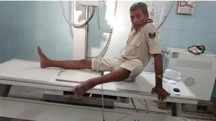 ब्रेकिंग: शराब तस्करों ने उत्पाद टीम की वाहन में मारी जोरदार टक्कर, 3 पुलिसकर्मी घायल