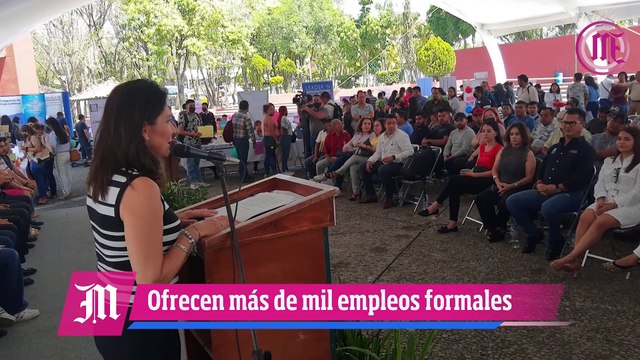 Ofrecen más de mil empleos formales